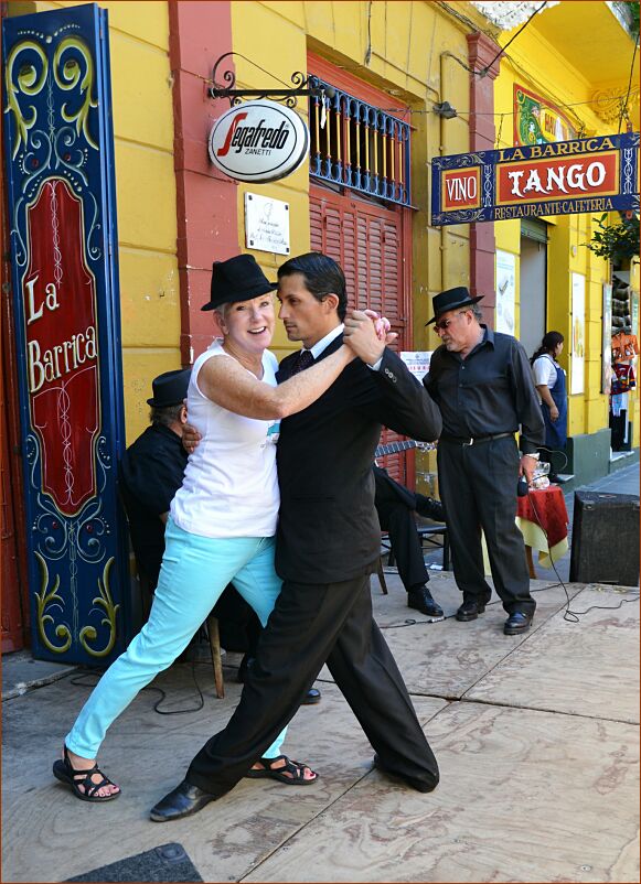 La Boca gaucho dancer